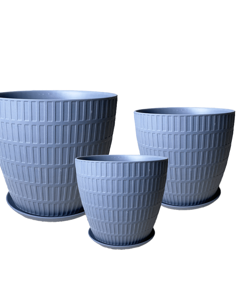 Virago Porcelain Pot With Drainage Hole And Saucer Sets - Chive US Wholesale