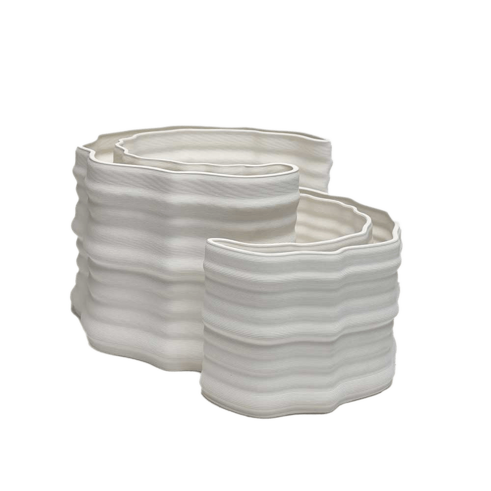 3D Ceramic Drip Vase - Chive US Wholesale