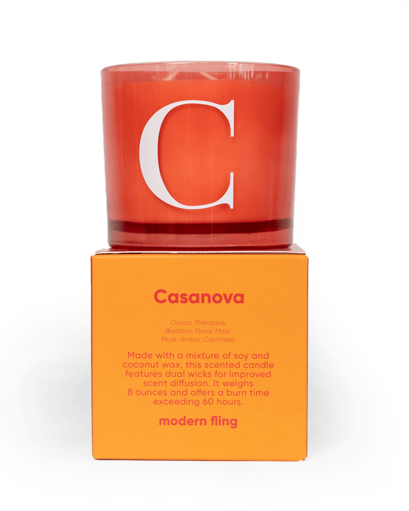 Modern Fling Coconut & Soy Blend Candle C - Chive US Wholesale