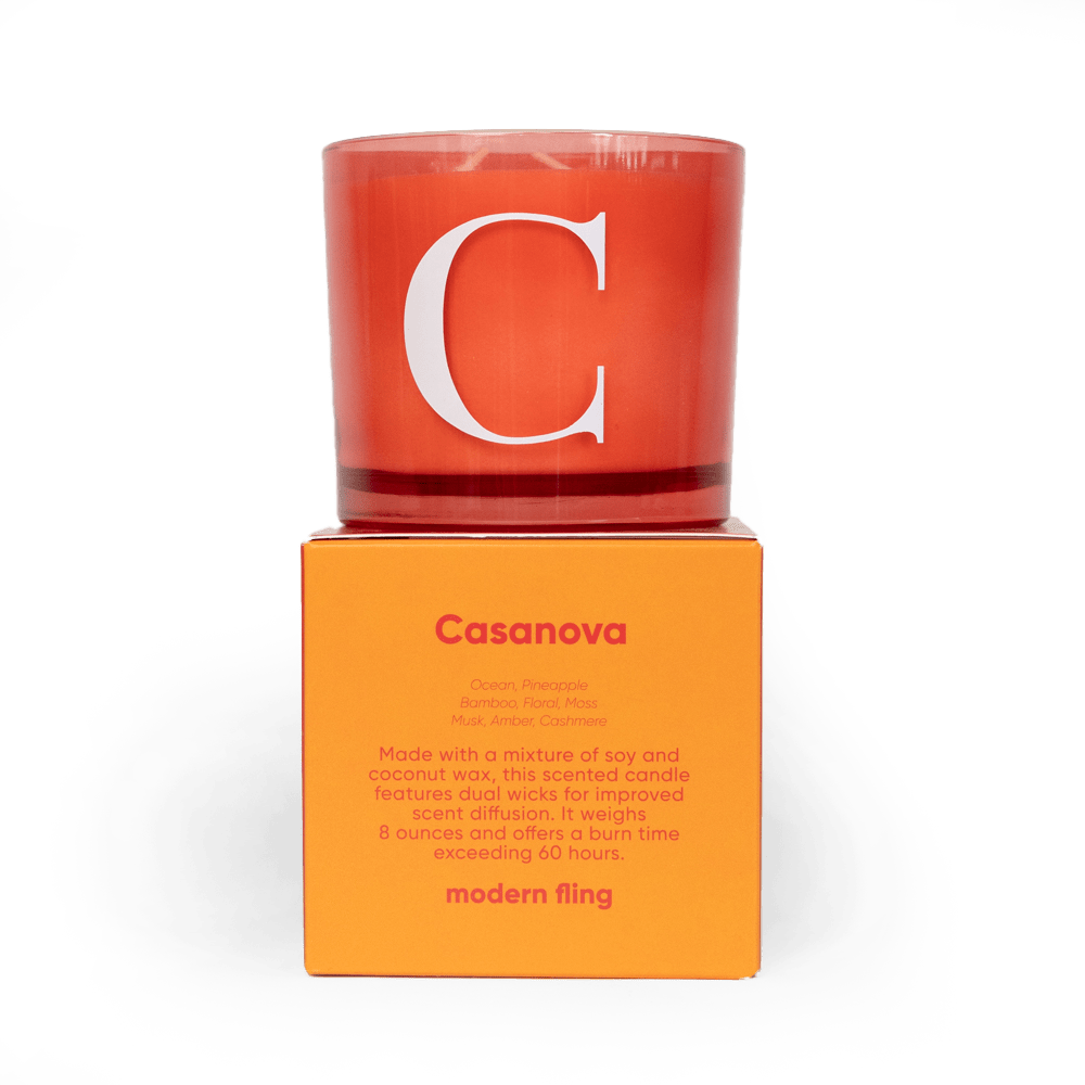 Modern Fling Coconut & Soy Blend Candle C - Chive US Wholesale