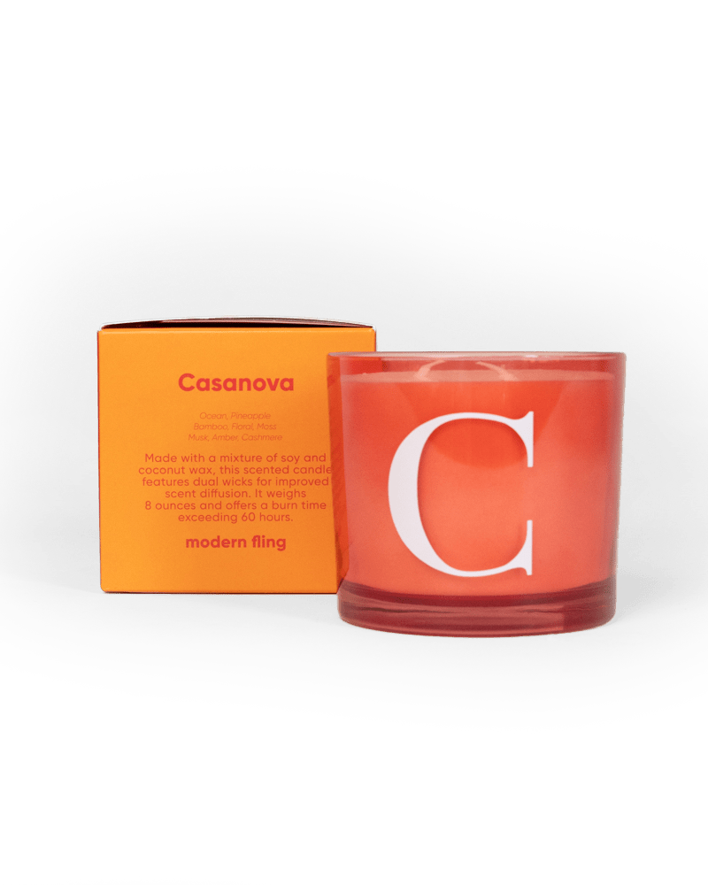 Modern Fling Coconut & Soy Blend Candle C - Chive US Wholesale