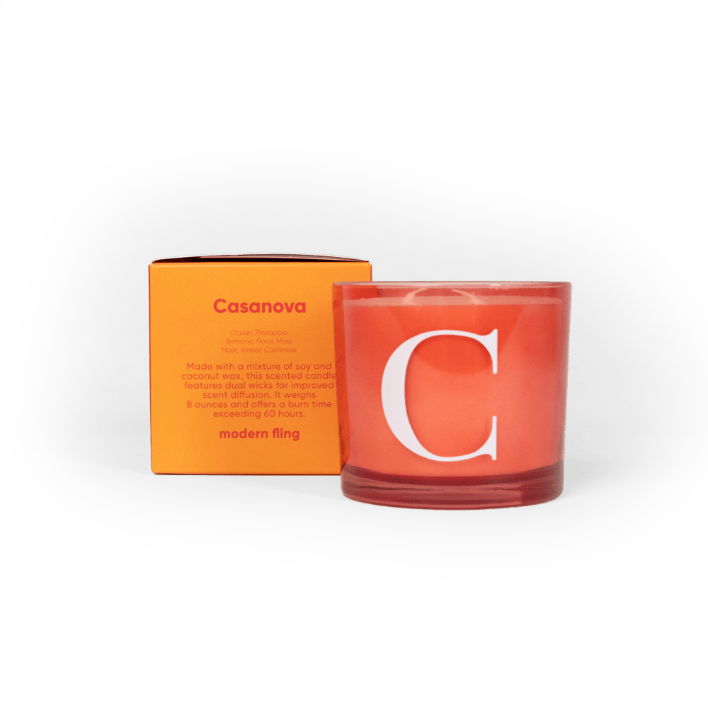 Modern Fling Coconut & Soy Blend Candle C - Chive US Wholesale
