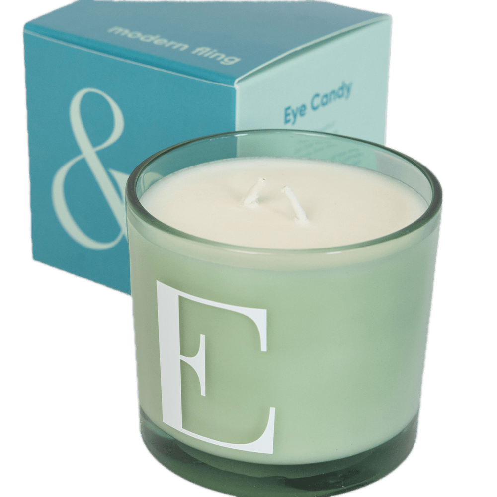 Modern Fling Coconut & Soy Blend Candle E - Chive US Wholesale