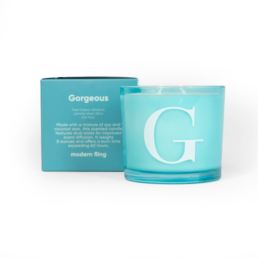 Modern Fling Coconut & Soy Blend Candle G - Chive US Wholesale