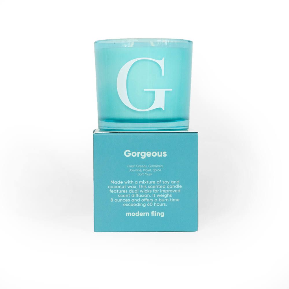 Modern Fling Coconut & Soy Blend Candle G - Chive US Wholesale