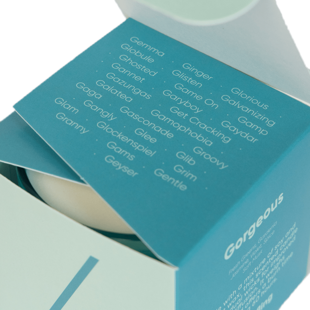 Modern Fling Coconut & Soy Blend Candle G - Chive US Wholesale