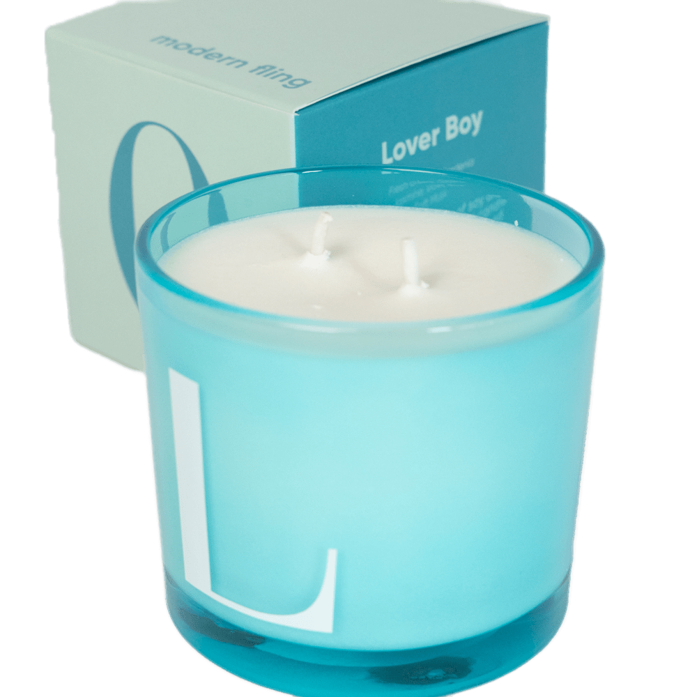 Modern Fling Coconut & Soy Blend Candle L - Chive US Wholesale