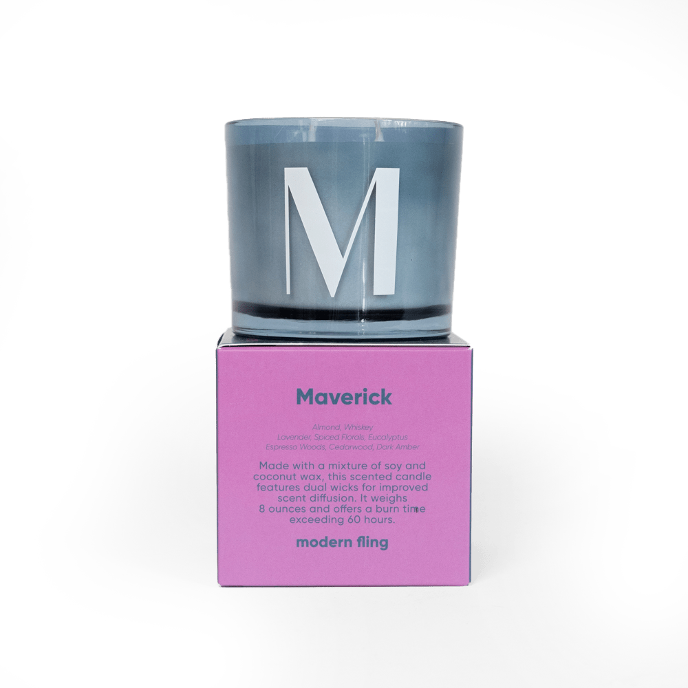 Modern Fling Coconut & Soy Blend Candle M - Chive US Wholesale