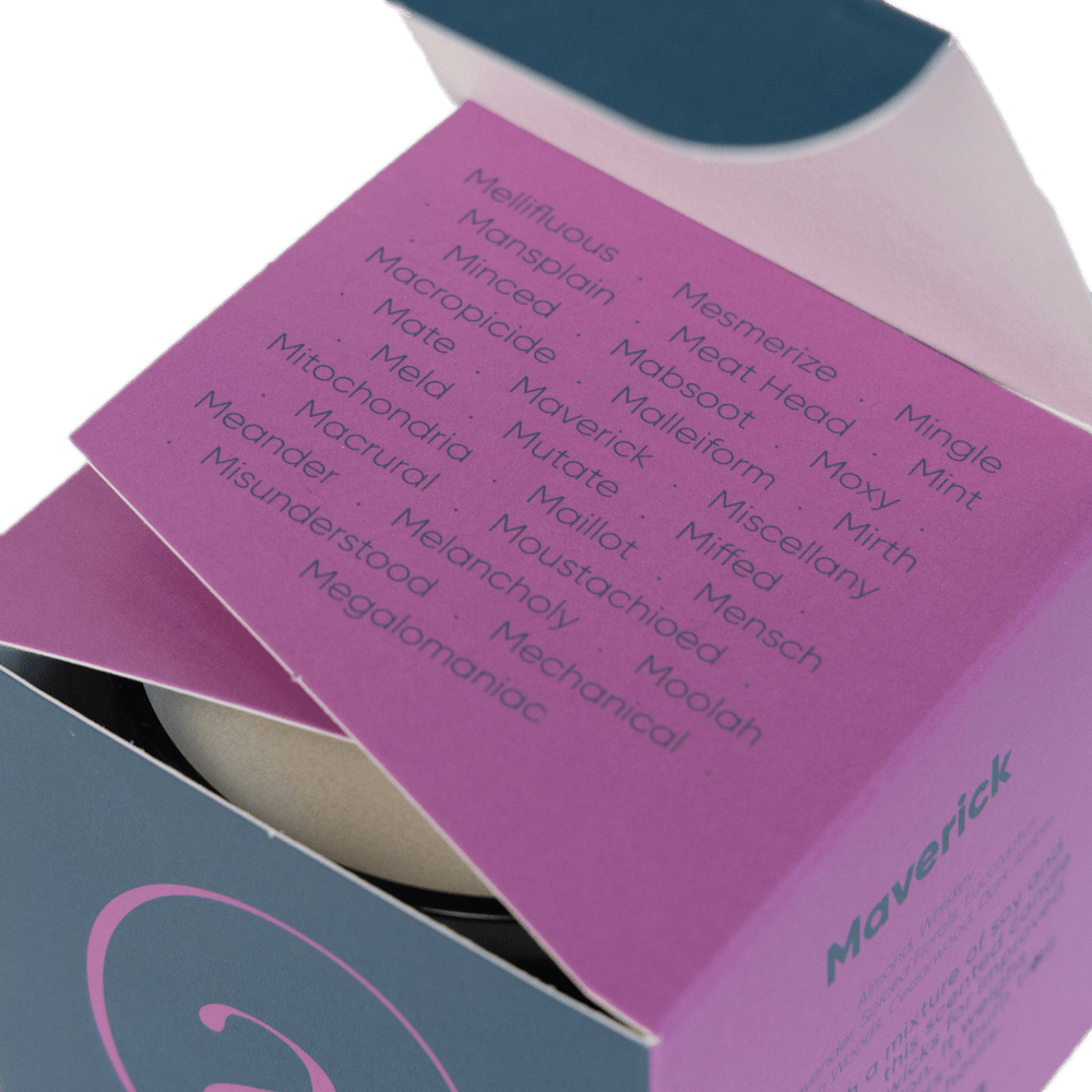 Modern Fling Coconut & Soy Blend Candle M - Chive US Wholesale