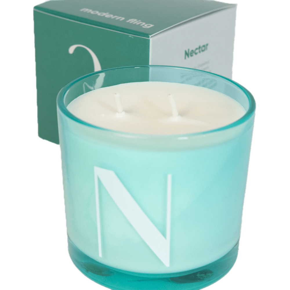 Modern Fling Coconut & Soy Blend Candle N - Chive US Wholesale