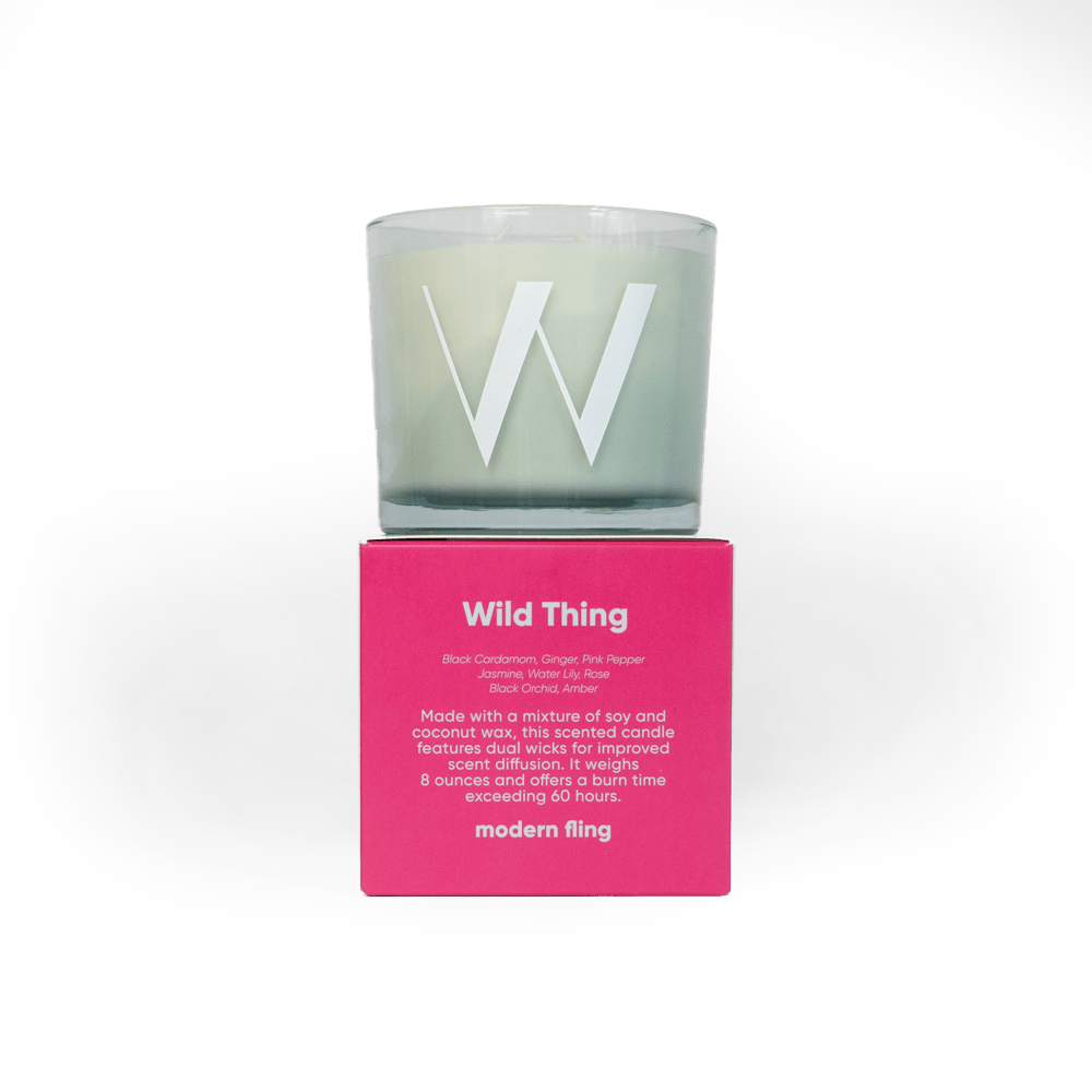 Modern Fling Coconut & Soy Blend Candle W - Chive US Wholesale