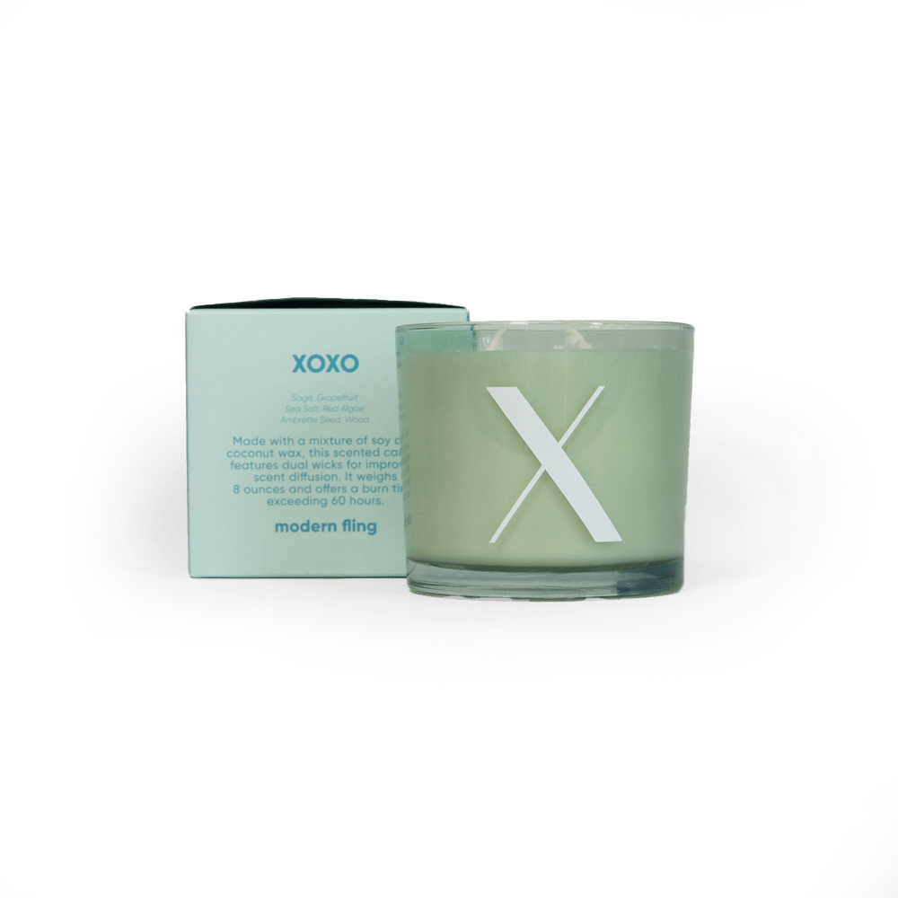 Modern Fling Coconut & Soy Blend Candle X - Chive US Wholesale