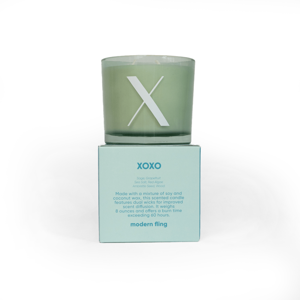 Modern Fling Coconut & Soy Blend Candle X - Chive US Wholesale