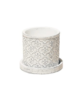 Balter Ceramic Pot And Saucer Set - Chive US Wholesale