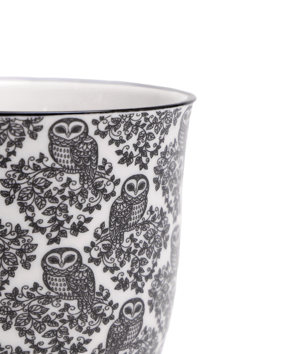 Liberte Porcelain Pot And Saucer Set With Drainage - Chive US Wholesale