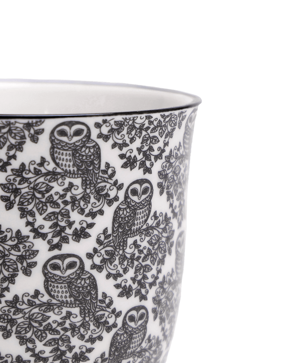 Liberte Porcelain Pot And Saucer Set With Drainage - Chive US Wholesale