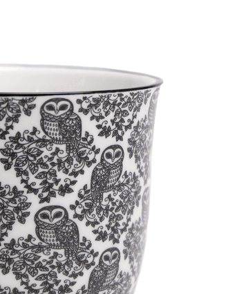 Liberte Porcelain Pot And Saucer Set With Drainage - Chive US Wholesale