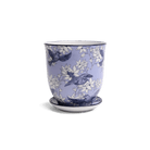 Liberte Porcelain Pot And Saucer Set With Drainage - Chive US Wholesale