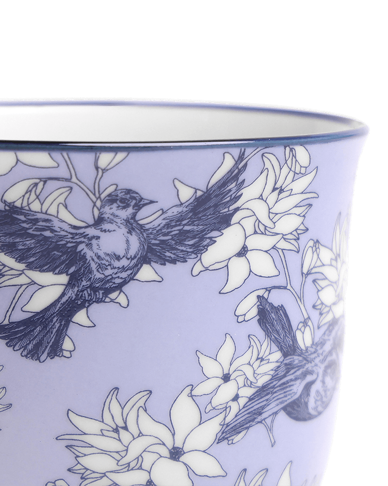 Liberte Porcelain Pot And Saucer Set With Drainage - Chive US Wholesale