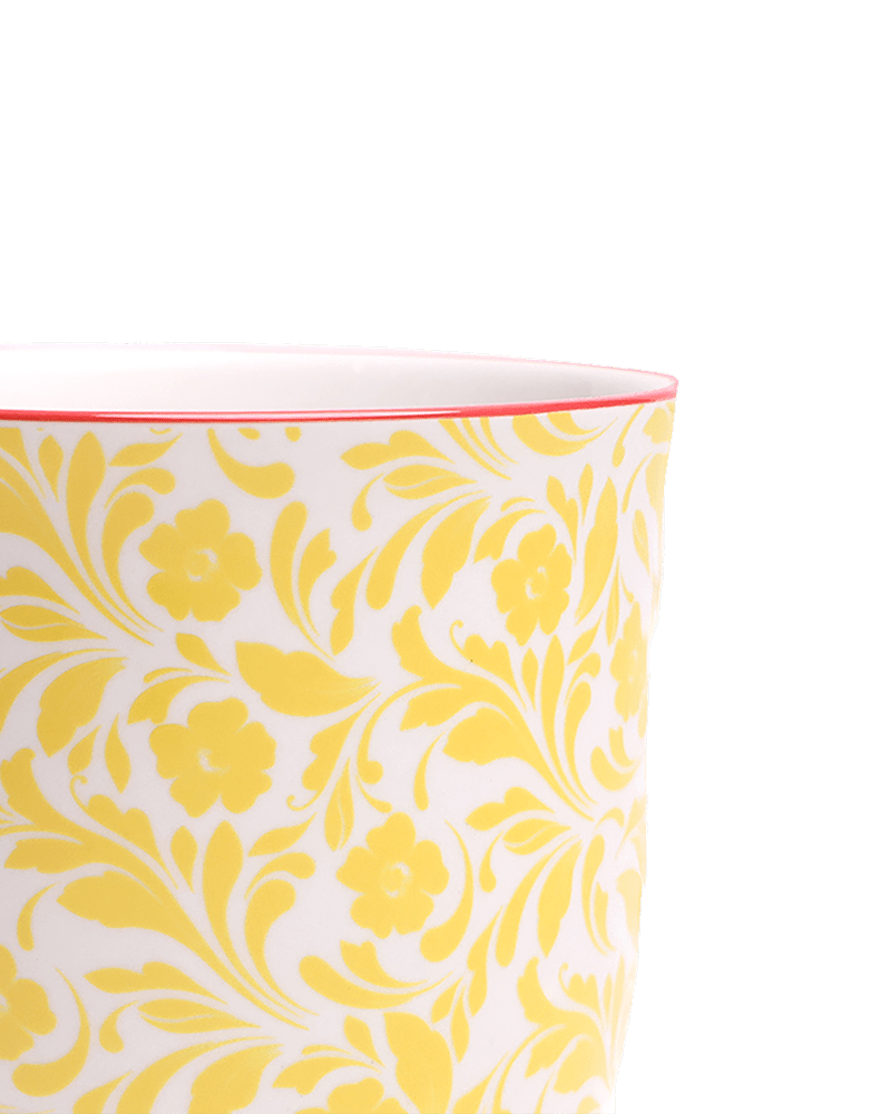 Liberte Porcelain Pot And Saucer Set With Drainage - Chive US Wholesale