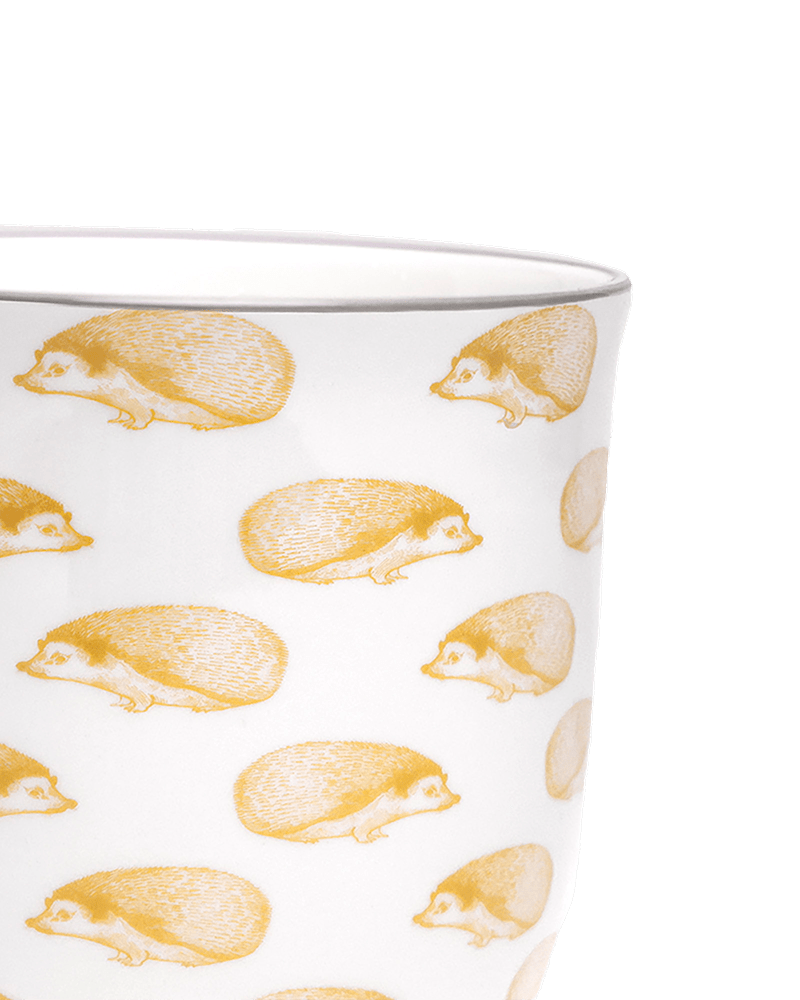 Liberte 5 Porcelain Pot And Saucer With Drainage - Chive US Wholesale