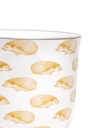 Liberte 5 Porcelain Pot And Saucer With Drainage - Chive US Wholesale