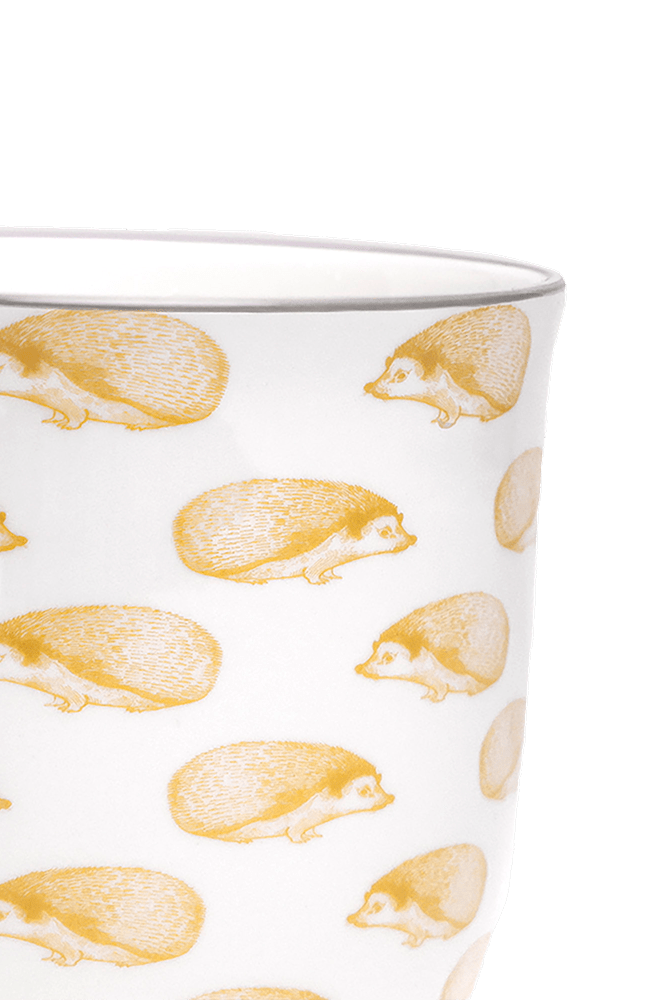 Liberte 5 Porcelain Pot And Saucer With Drainage - Chive US Wholesale