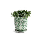 Liberte Porcelain Pot And Saucer Set With Drainage - Chive US Wholesale