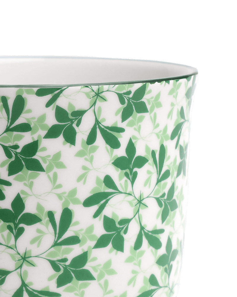 Liberte Porcelain Pot And Saucer Set With Drainage - Chive US Wholesale