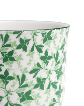 Liberte Porcelain Pot And Saucer Set With Drainage - Chive US Wholesale