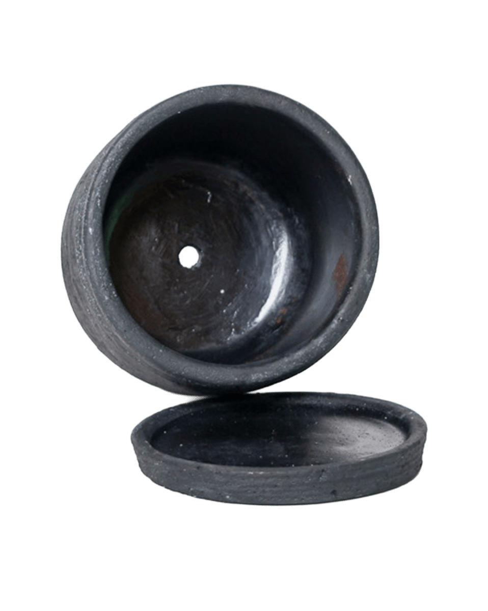 Paul Ceramic Pot And Saucer Set With Drainage - Chive US Wholesale