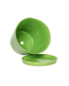 Tika Ceramic Pot & Saucer Set With Drainage - Chive US Wholesale
