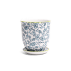 Liberte Porcelain Pot And Saucer Set With Drainage - Chive US Wholesale