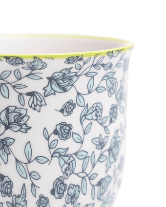 Liberte Porcelain Pot And Saucer Set With Drainage - Chive US Wholesale