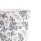 Liberte Porcelain Pot And Saucer Set With Drainage - Chive US Wholesale