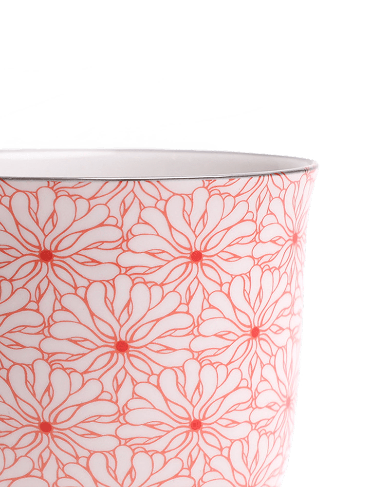 Liberte Porcelain Pot And Saucer Set With Drainage - Chive US Wholesale