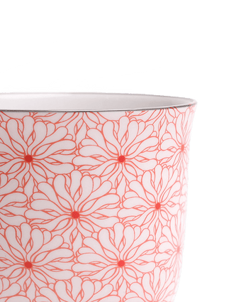 Liberte Porcelain Pot And Saucer Set With Drainage - Chive US Wholesale