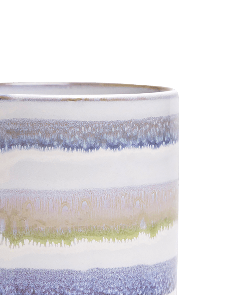 Minute Ceramic Pot And Saucer Set With Drainage - Chive US Wholesale