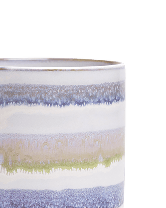 Minute Ceramic Pot And Saucer Set With Drainage - Chive US Wholesale