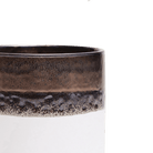 Minute Ceramic Pot And Saucer Set With Drainage - Chive US Wholesale