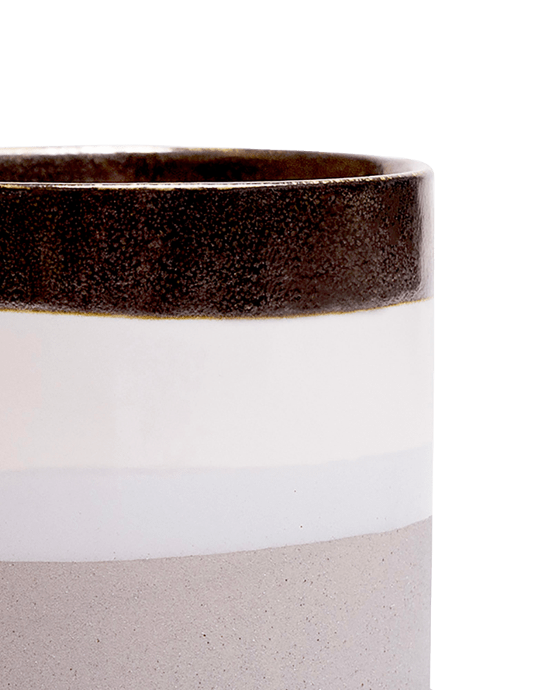 Minute Ceramic Pot And Saucer Set With Drainage - Chive US Wholesale