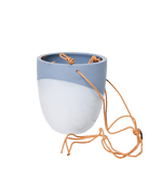 Bobbin Porcelain Modern Hanging Indoor Plant Pot - Chive US Wholesale