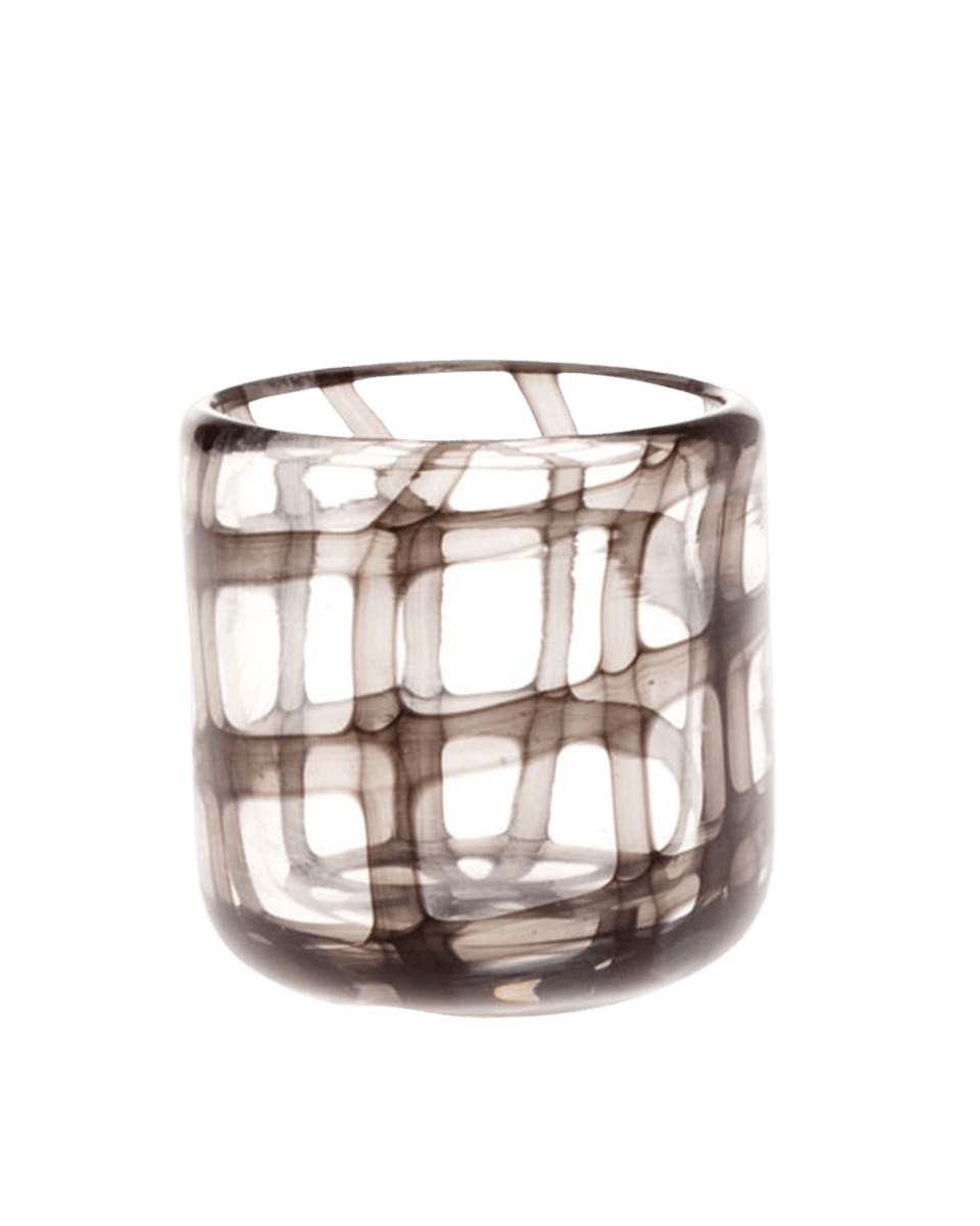 Black & White Glass Modern Flower Vase - Chive US Wholesale