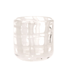 Black & White Glass Modern Flower Vase - Chive US Wholesale