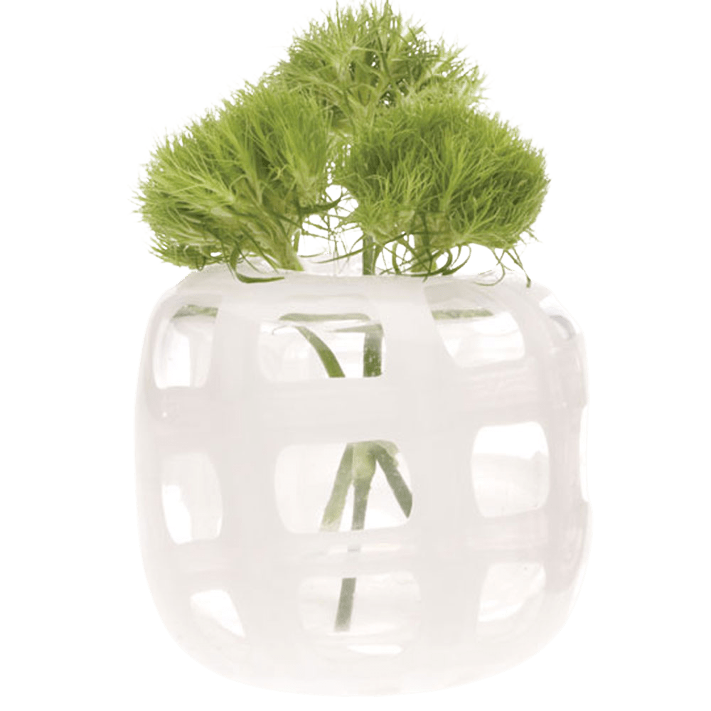 Black & White Glass Modern Flower Vase - Chive US Wholesale