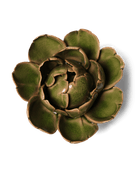 Ceramic Flower Peony Green 12 - Chive US Wholesale