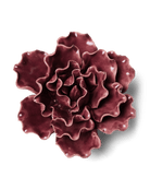 Ceramic Flower Lettuce Purple Medium - Chive US Wholesale