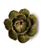 Ceramic Flower Peony Green 7 - Chive US Wholesale