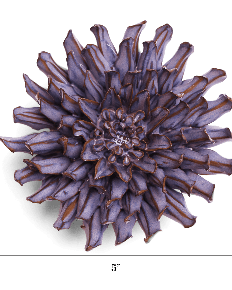 JA22 Violet Blue Fleur De Lis Mum - Chive US Wholesale