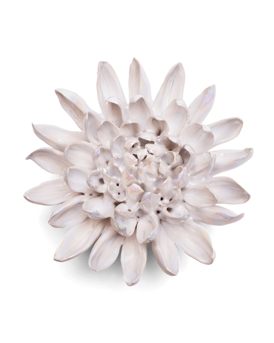 Ceramic Flower Pearl Chrysanthemum - Chive US Wholesale